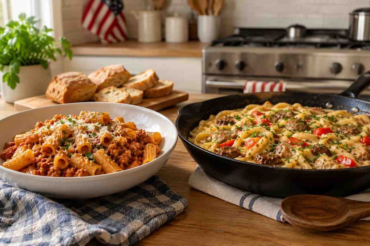 Hearty Pastas And Skillet Meals For Busy Weeknights