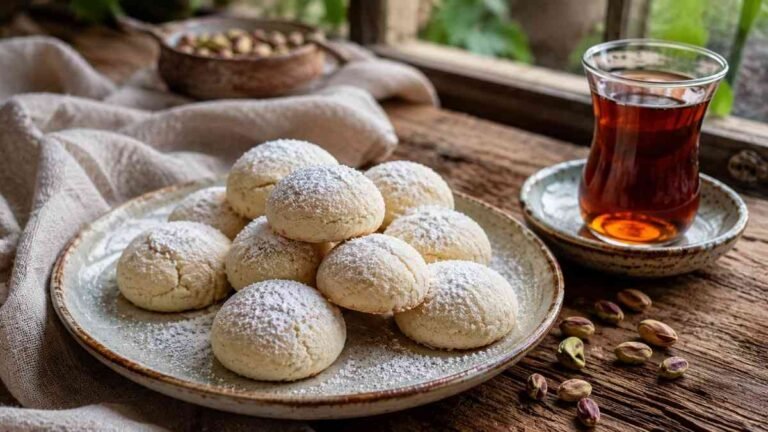Kurabiye Turkish Cookies Crumbly Turkish Tea-Time Bites