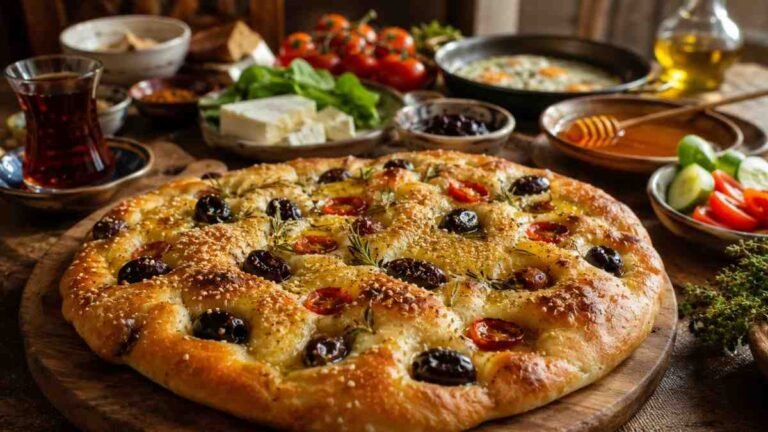 No-Mixer How To Make Focaccia Bread With Olive Oil