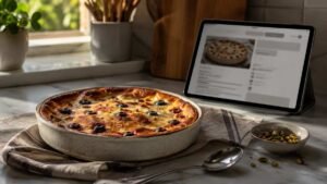 Oven Glow Of Rustic Custard And Cake Dessert That Feels Luxe