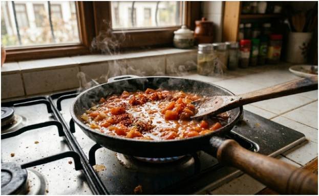 Simmer the Tomatoes Properly