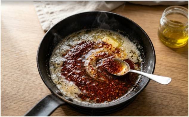 Make the spiced butter