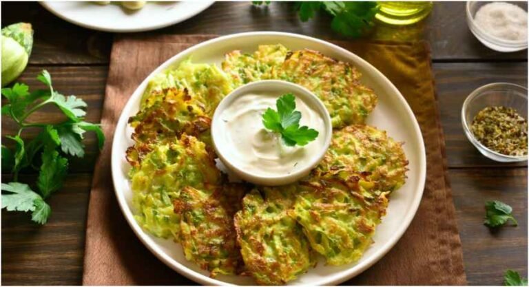 Turkish zucchini fritters recipe mücver