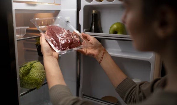 Store Raw Meat on the Bottom Shelf