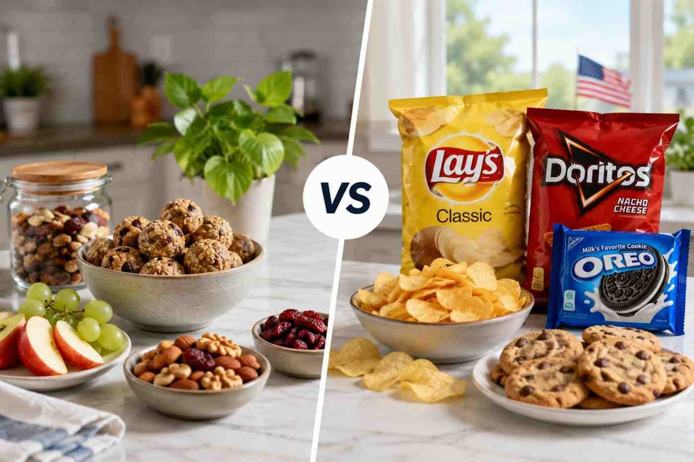 The Real Difference Between Homemade And Packaged Snacks