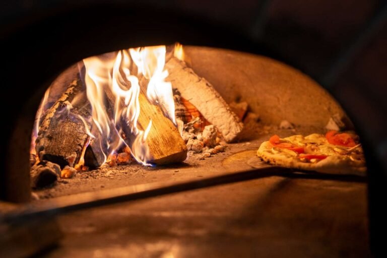 Turkish Bread Baking Over Wood Fire